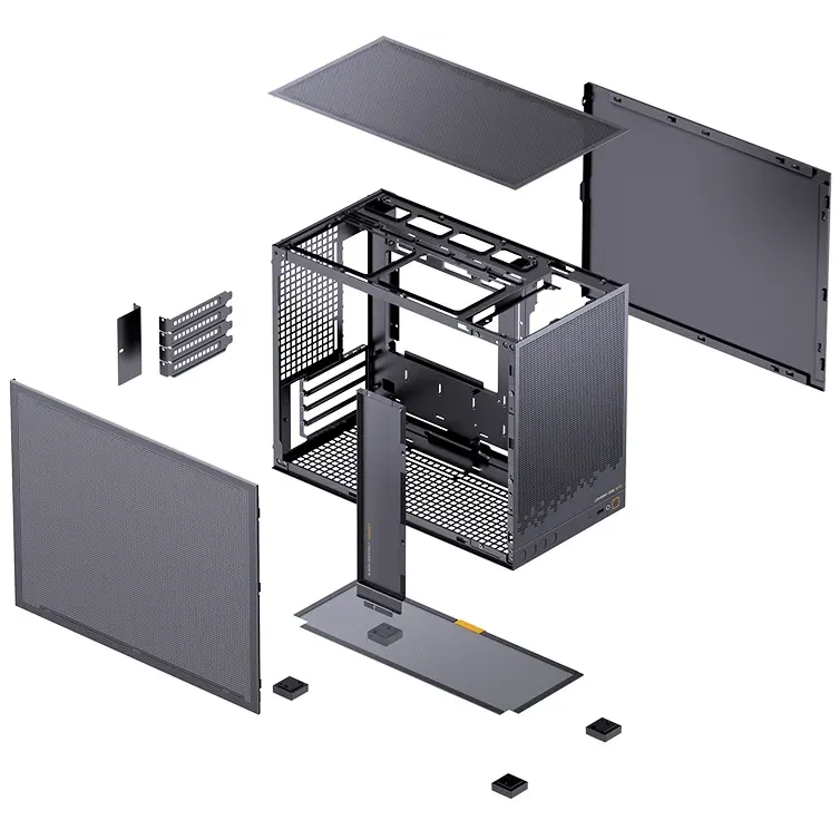 Корпус Jonsbo D32 STD Mesh Black - D32 STD MESH Black - фото 4