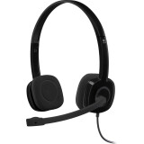 Гарнитура Logitech Stereo Headset H151 Black (981-000589/981-000590)