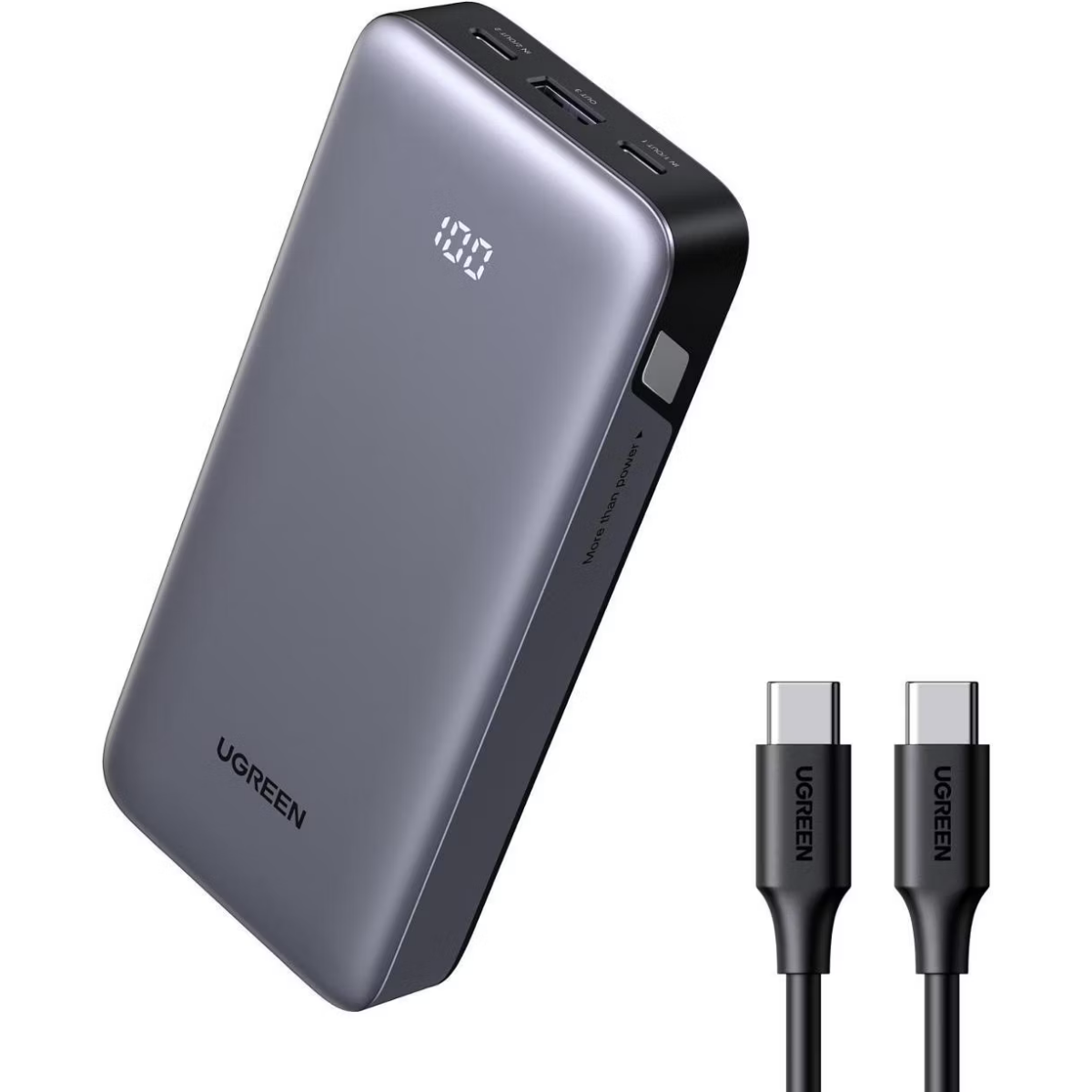 Внешний аккумулятор UGREEN PB532 Grey (55989B)