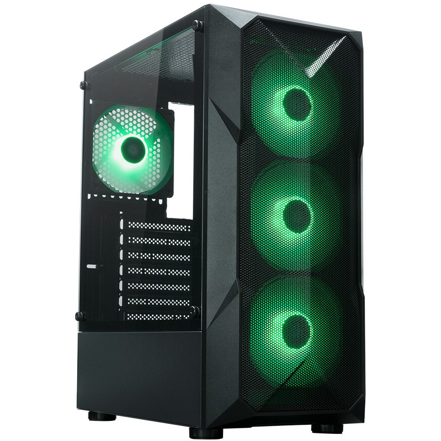 Корпус XASTRA A304 4ARGB Black - A304-4FC12A - фото 2