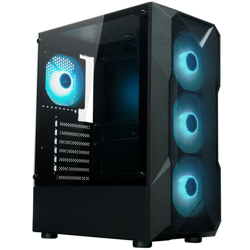 Корпус XASTRA A304 4ARGB Black - A304-4FC12A - фото 3