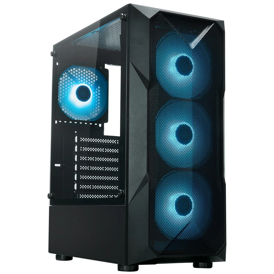 Корпус XASTRA A304 4ARGB-C6 Black - A304-4FC12A-C6 - фото 2