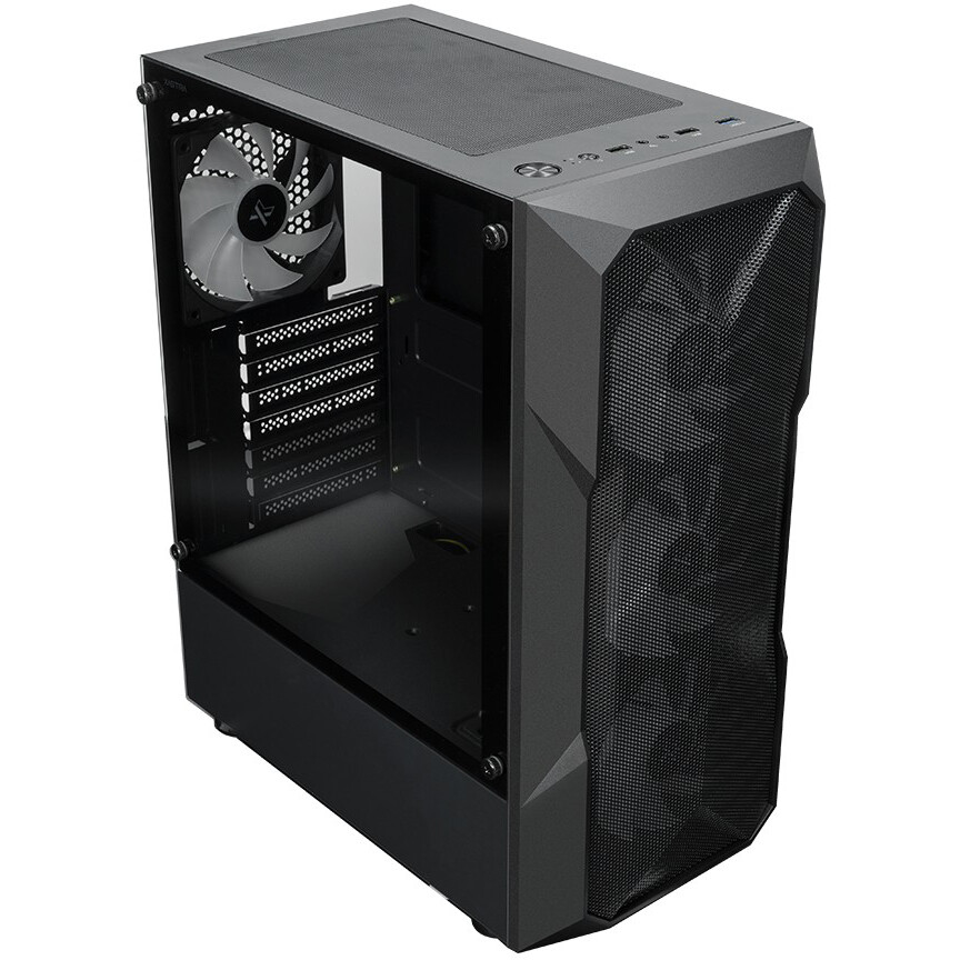Корпус XASTRA A304 4ARGB-C6 Black - A304-4FC12A-C6 - фото 10
