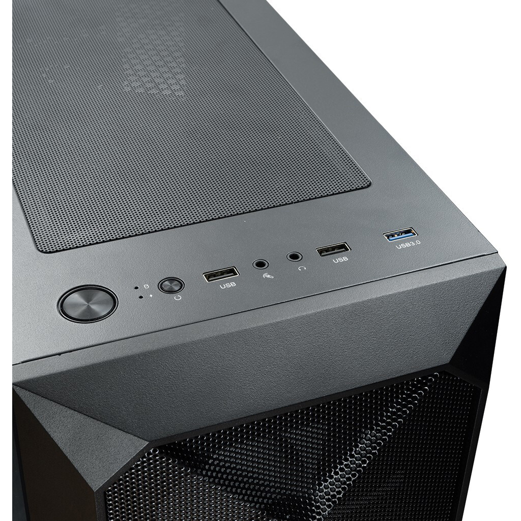 Корпус XASTRA A304 4ARGB-C6 Black - A304-4FC12A-C6 - фото 13