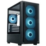 Корпус XASTRA A411M 4ARGB-FC Black (A411M-4FC12A)