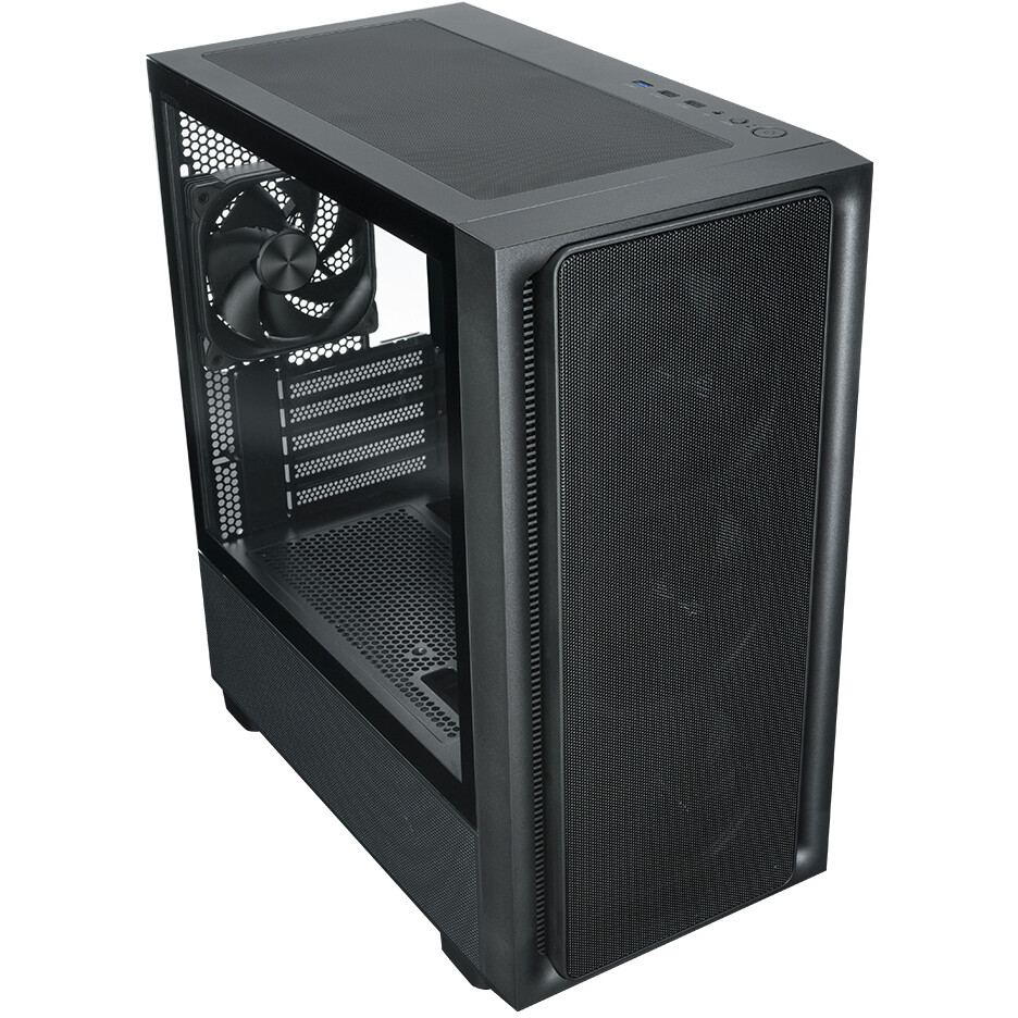 Корпус XASTRA A411M 4ARGB-FC Black - A411M-4FC12A - фото 5