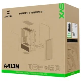 Корпус XASTRA A411M 4ARGB-FC Black (A411M-4FC12A)