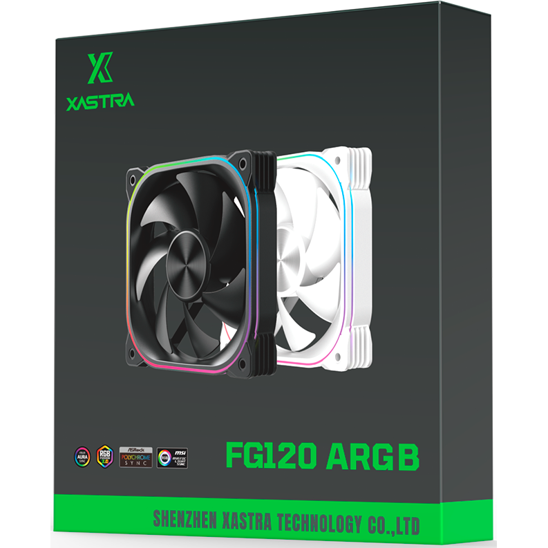 Вентилятор для корпуса XASTRA FG120W ARGB White - FG120-1WA-SXX - фото 9