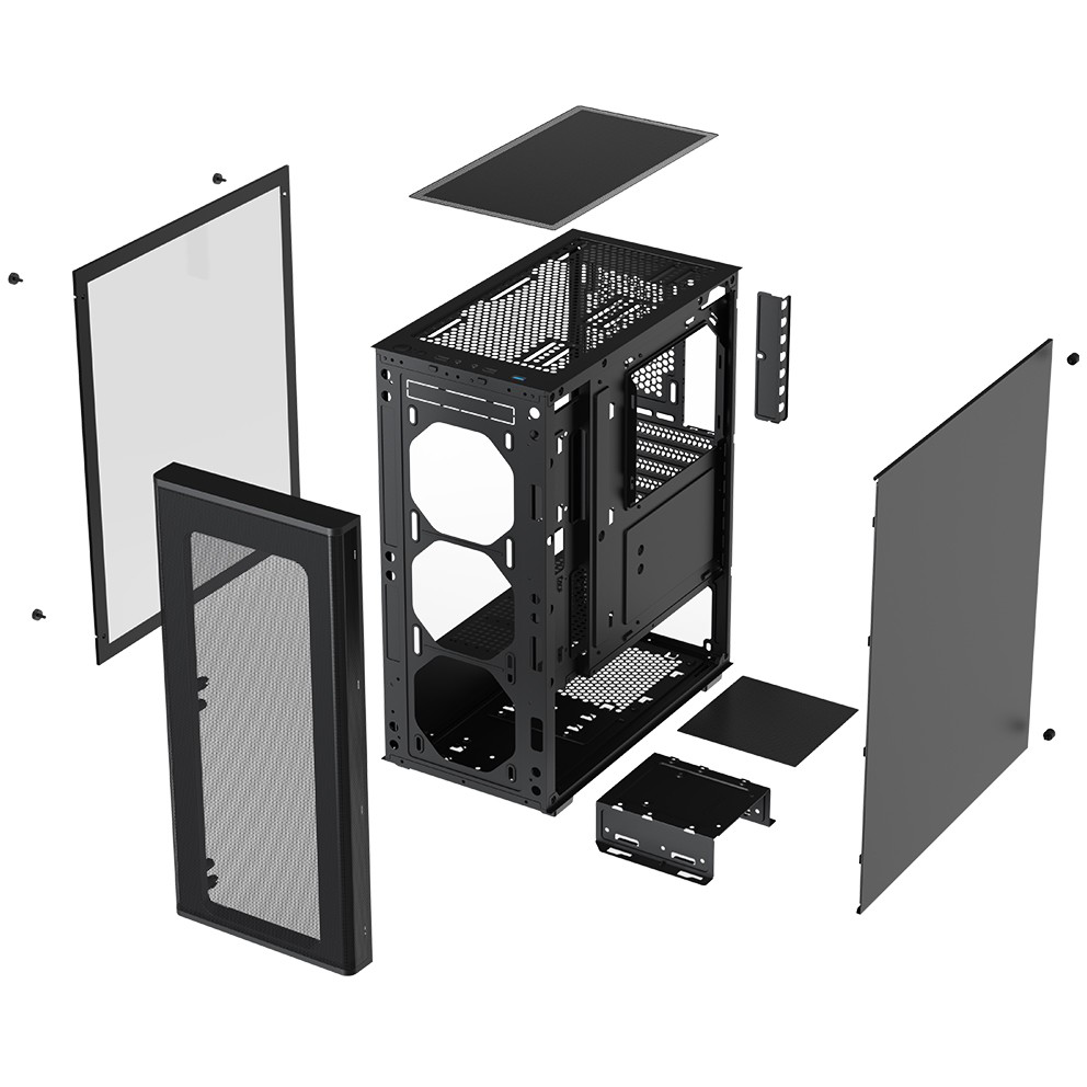 Корпус XASTRA A300 0F Black - A300-0F - фото 11