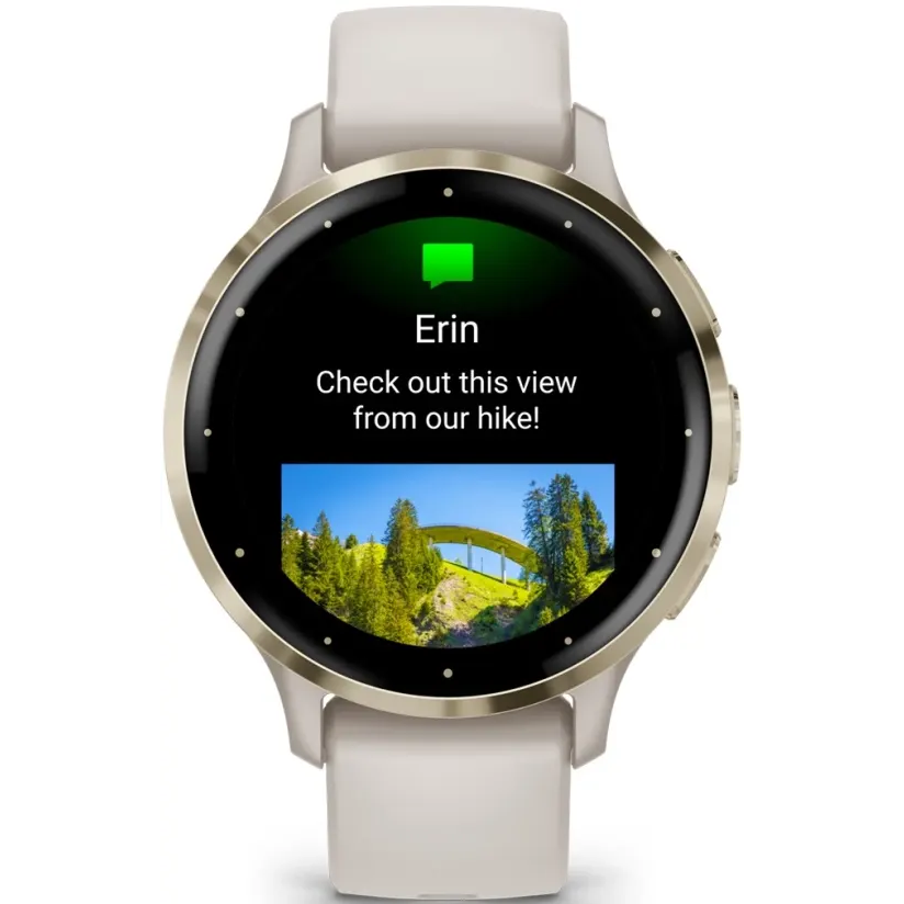 Умные часы Garmin Venu 3s Ivory/Soft Gold - 010-02785-04 - фото 2