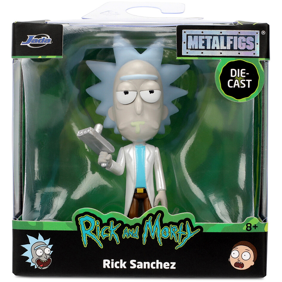 Фигурка Jada Toys Metalfigs Rick & Morty Rick Sanchez - 36130 - фото 5