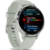 Умные часы Garmin Venu 3s Silver/Sage Grey (010-02785-01)