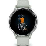 Умные часы Garmin Venu 3s Silver/Sage Grey (010-02785-01)