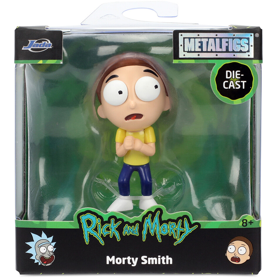 Фигурка Jada Toys Metalfigs Rick & Morty Morty Smith - 36129 - фото 4