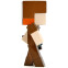Фигурка Jada Toys Metalfigs Minecraft Alex in Leather Armor - 34339 - фото 4