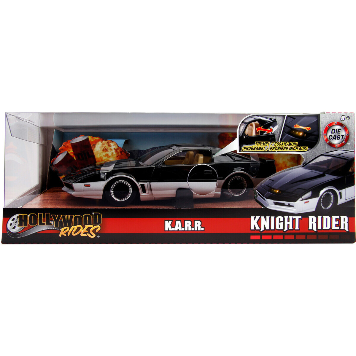 Коллекционная модель Jada Toys Hollywood Rides Knight Rider Pontiac Trans AM - 31115 - фото 6