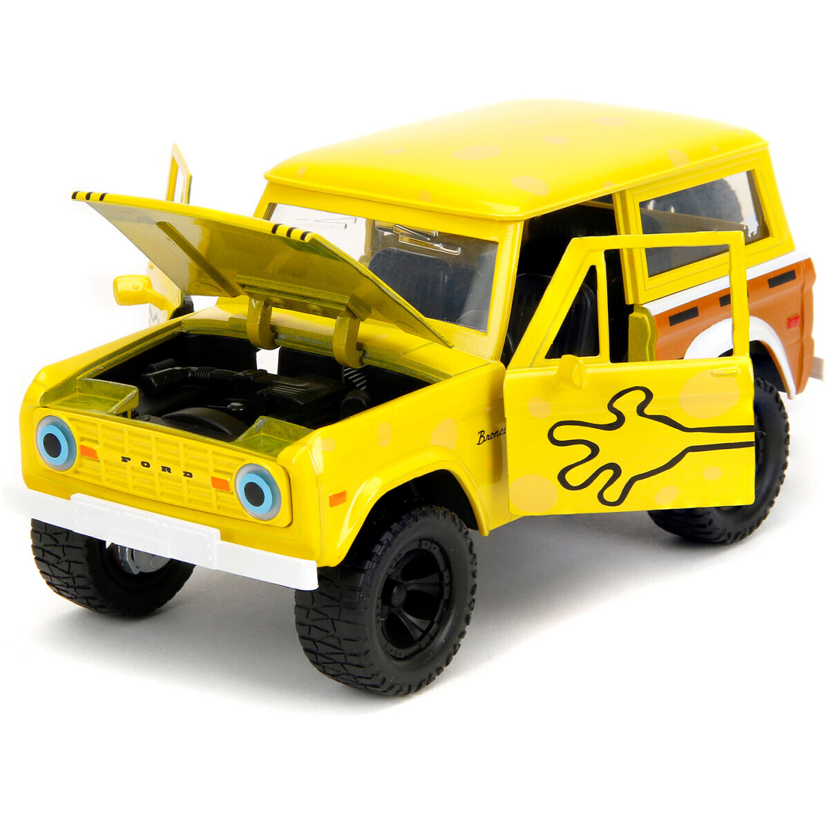 Коллекционная модель Jada Toys Hollywood Rides SpongeBob SquarePants 1973 Ford Bronco - 35467 - фото 4