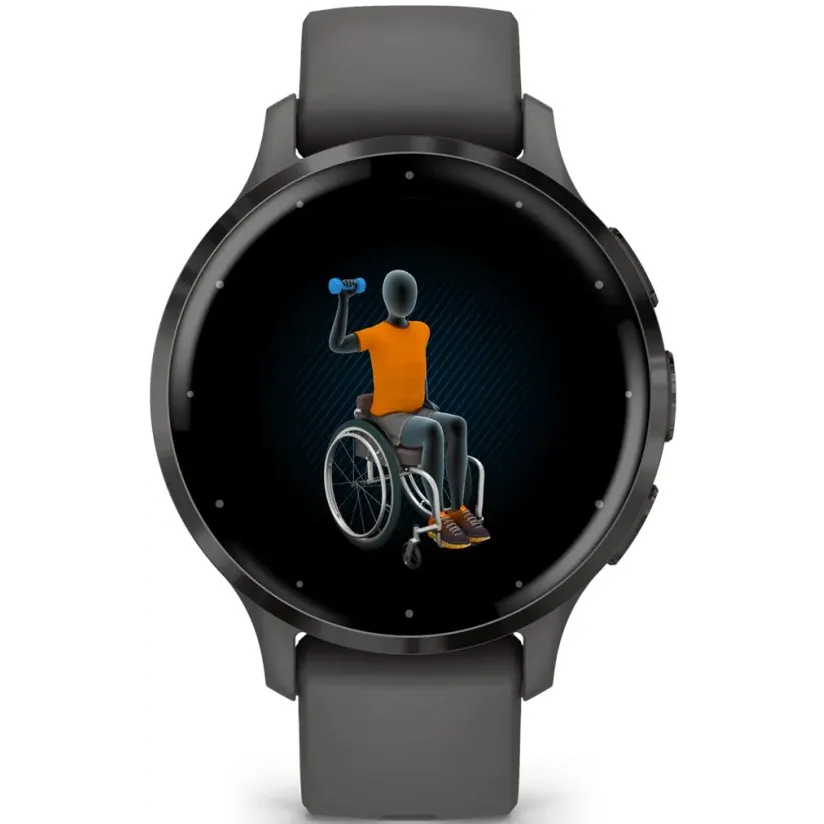 Умные часы Garmin Venu 3s Grey - 010-02785-00 - фото 4