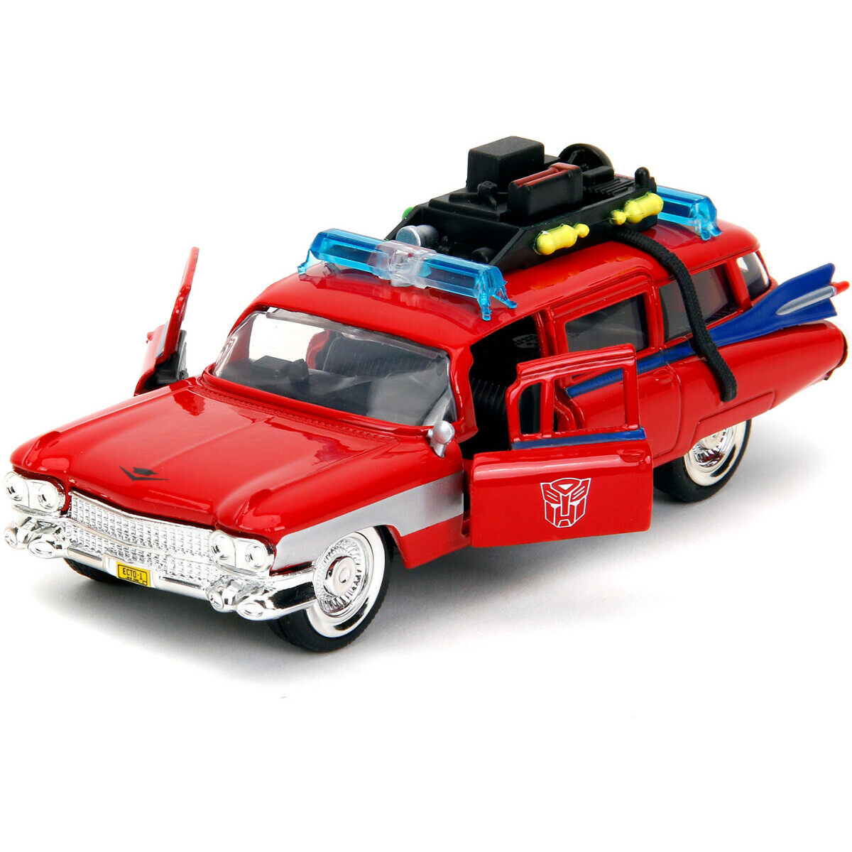 Коллекционная модель Jada Toys Hollywood Rides Ghostbusters Cadillac Ecto-1 TF Optimus Prime (58634) - фото 4