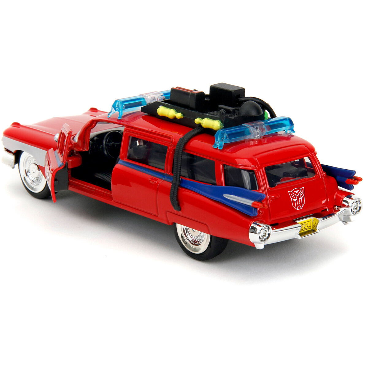 Коллекционная модель Jada Toys Hollywood Rides Ghostbusters Cadillac Ecto-1 TF Optimus Prime (58634) - фото 5