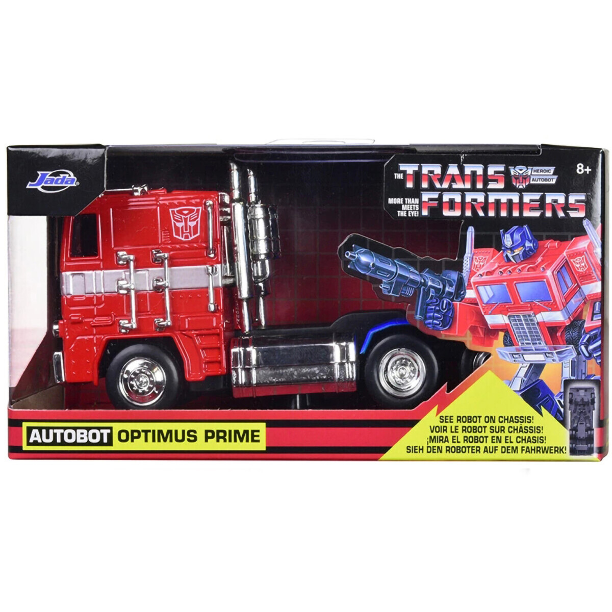 Коллекционная модель Jada Toys Hollywood Rides Transformers G1 Optimus Prime - 99477 - фото 6