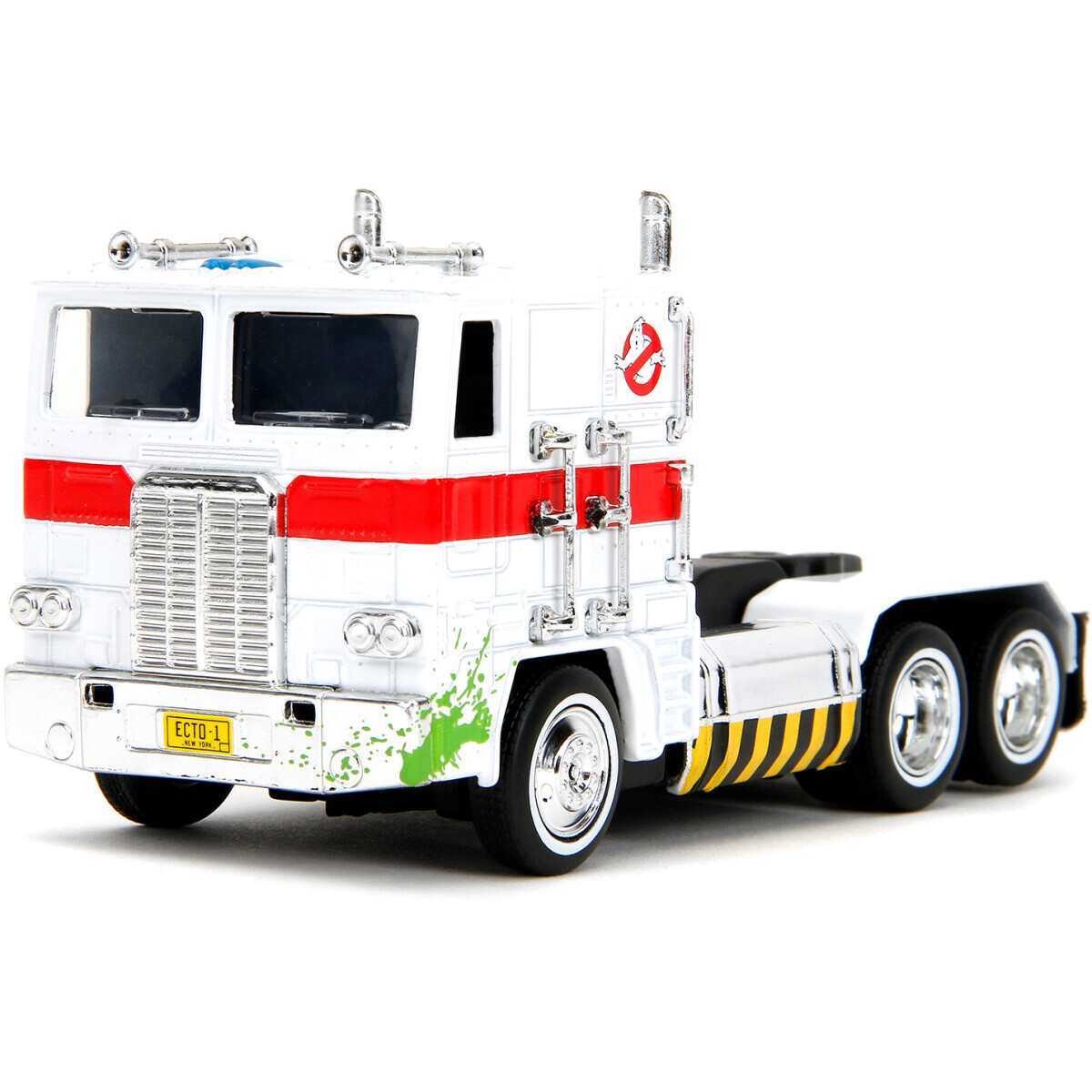 Коллекционная модель Jada Toys Hollywood Rides Transformers G1 x Ecto-1 Optimus Prime