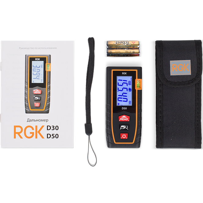 Дальномер RGK D50 - 4610011871825 - фото 3