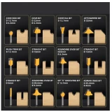 Набор фрез Deli DH-MXD006-EH1