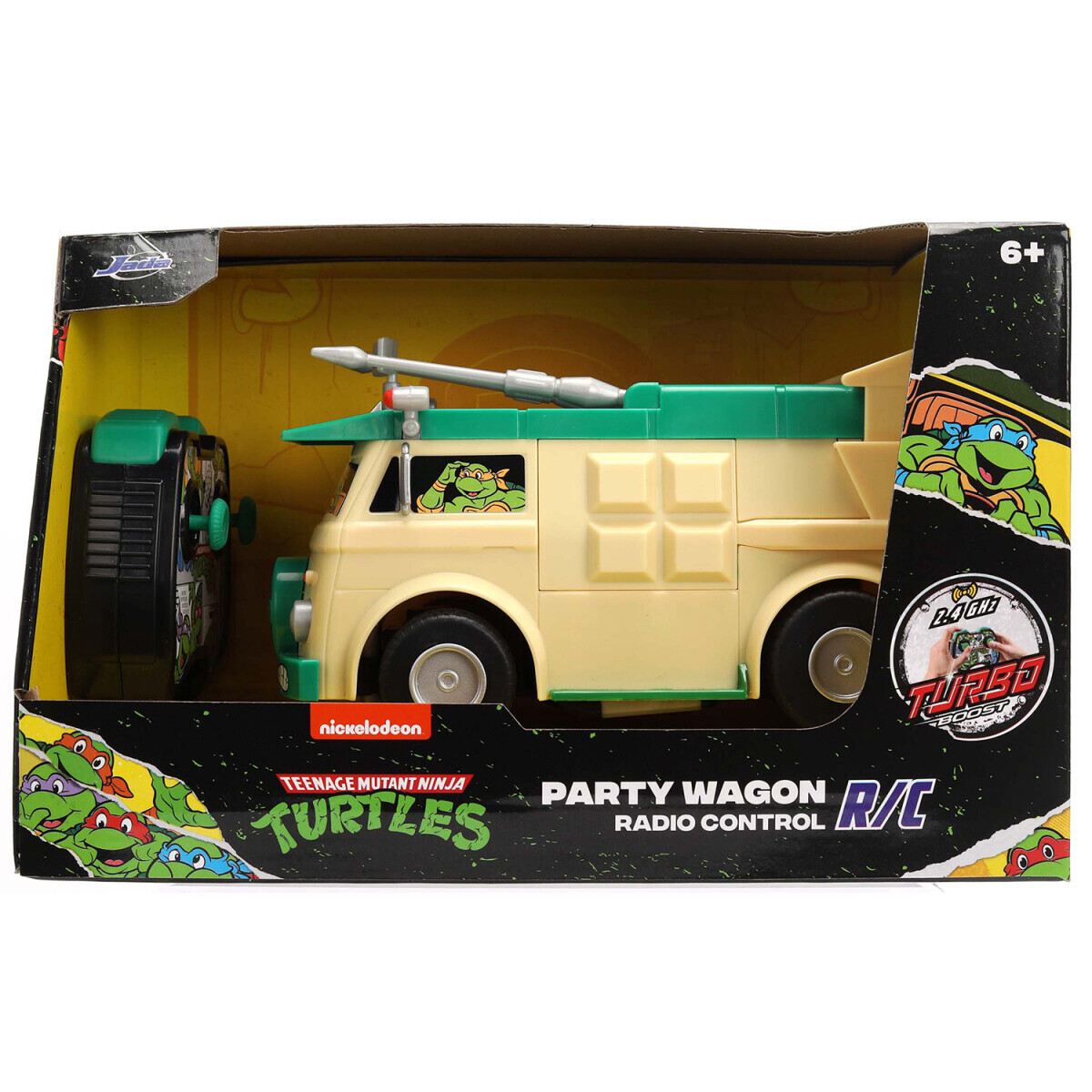 Радиоуправляемая модель Jada Toys Hollywood Rides TMNT Party Wagon - 36408 - фото 5