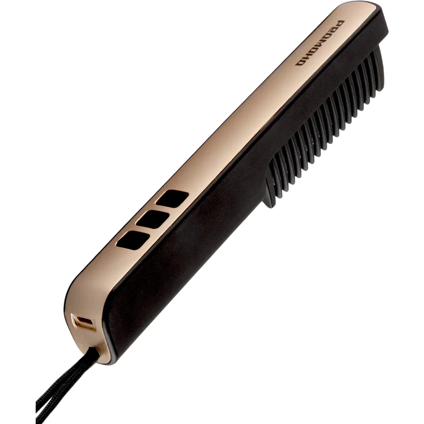Расчёска REDMOND HS1742 Black/Gold