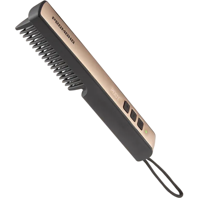 Расчёска REDMOND HS1742 Black/Gold - фото 2