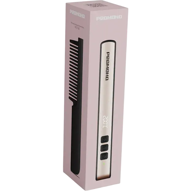 Расчёска REDMOND HS1742 Black/Gold - фото 6