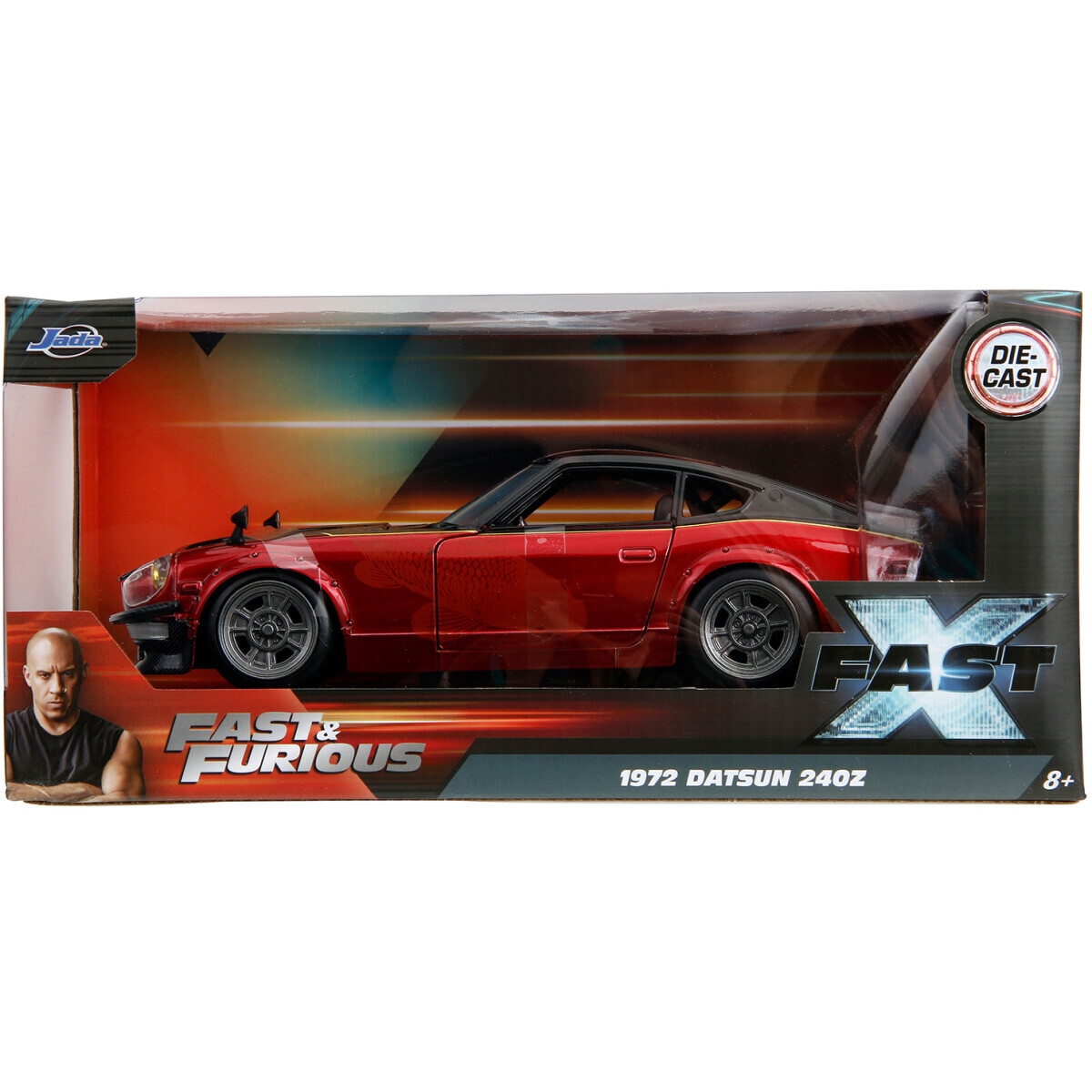 Коллекционная модель Jada Toys Fast & Furious 1972 Datsun 240Z - 34916 - фото 6