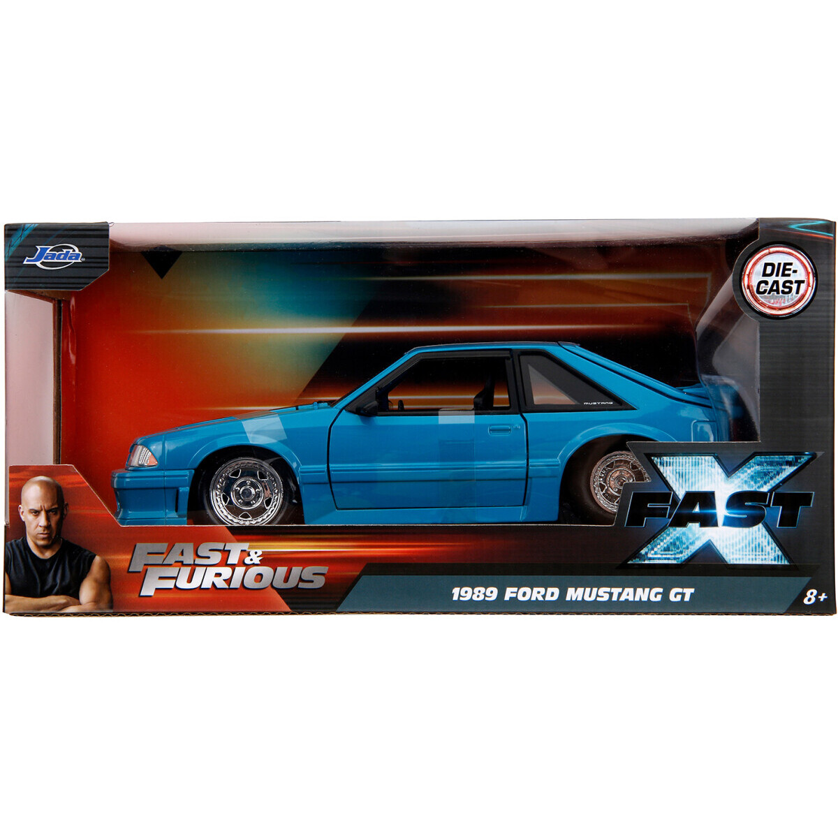 Коллекционная модель Jada Toys Fast & Furious 1989 F10 Ford Mustang GT - 34922 - фото 6