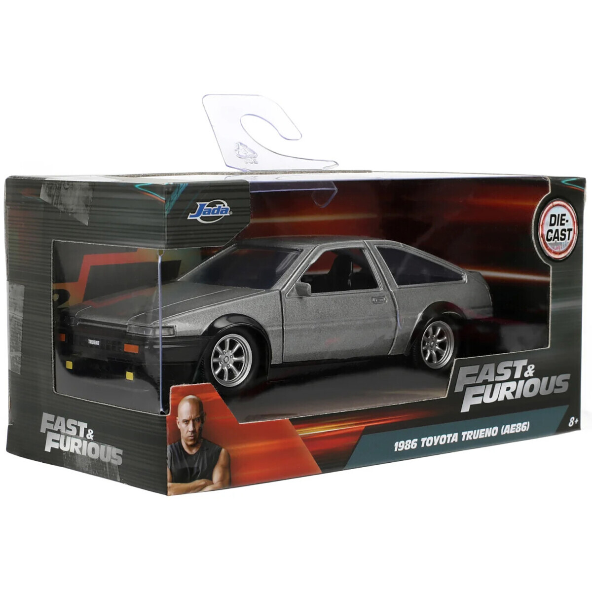 Коллекционная модель Jada Toys Fast & Furious 1986 Toyota Trueno - 36069 - фото 5