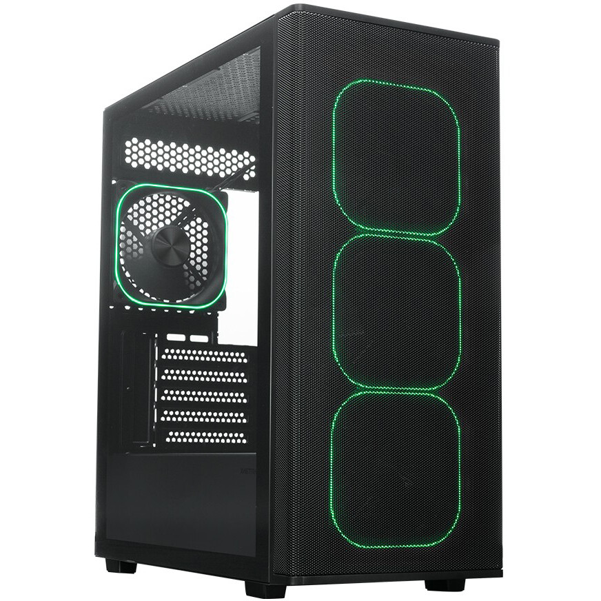 Корпус XASTRA A300M 4ARGB-C6 Black - A300M-4FG12A-C6 - фото 2