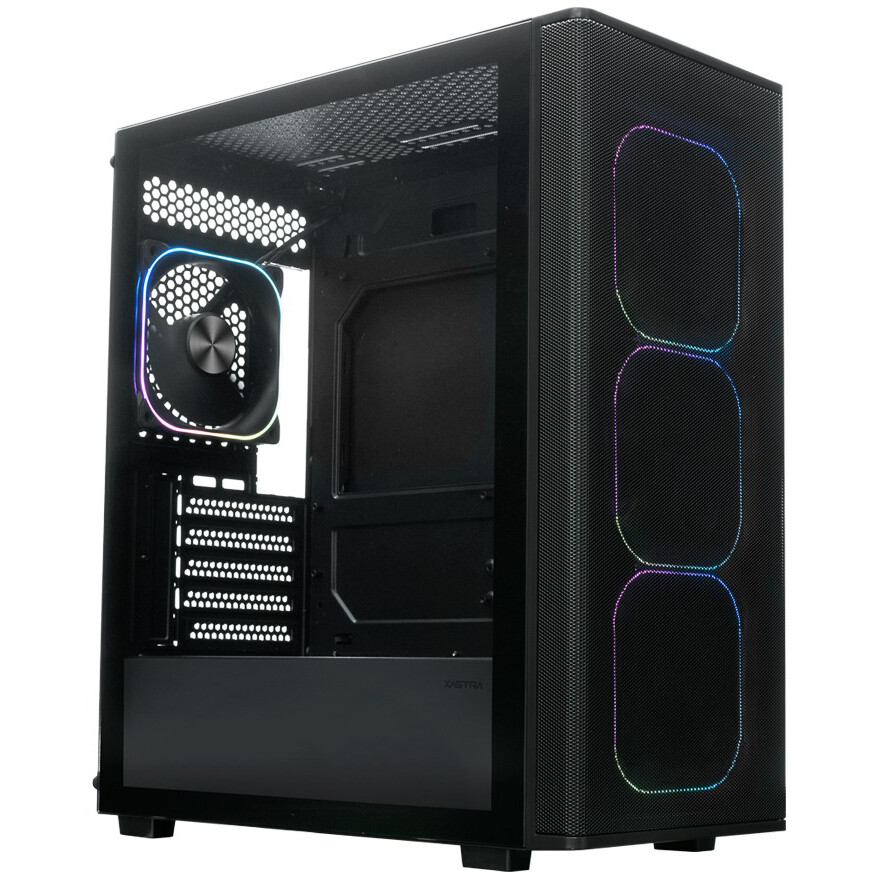 Корпус XASTRA A300M 4ARGB-C6 Black - A300M-4FG12A-C6 - фото 3
