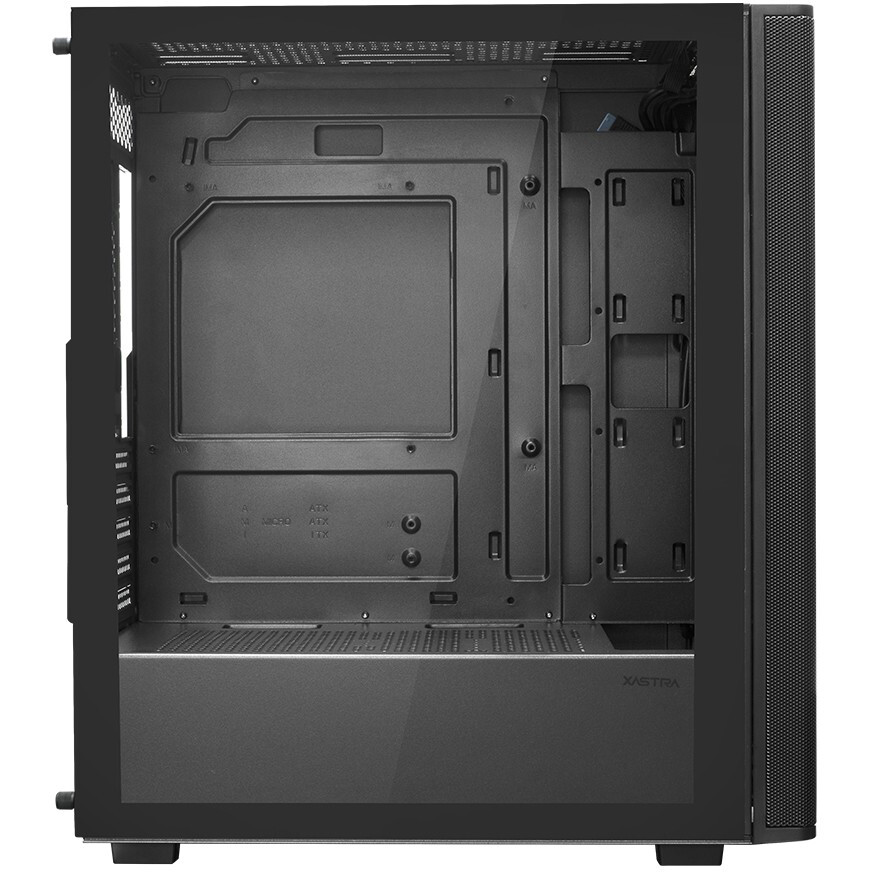 Корпус XASTRA A300M 4ARGB-C6 Black - A300M-4FG12A-C6 - фото 6