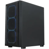 Корпус XASTRA A411M 4ARGB-FG Black (A411M-4FG12A)