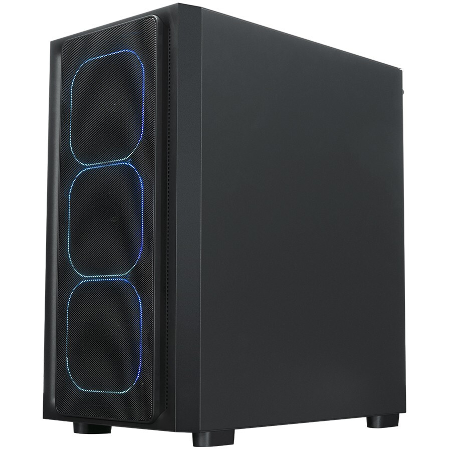 Корпус XASTRA A411M 4ARGB-FG Black - A411M-4FG12A - фото 3