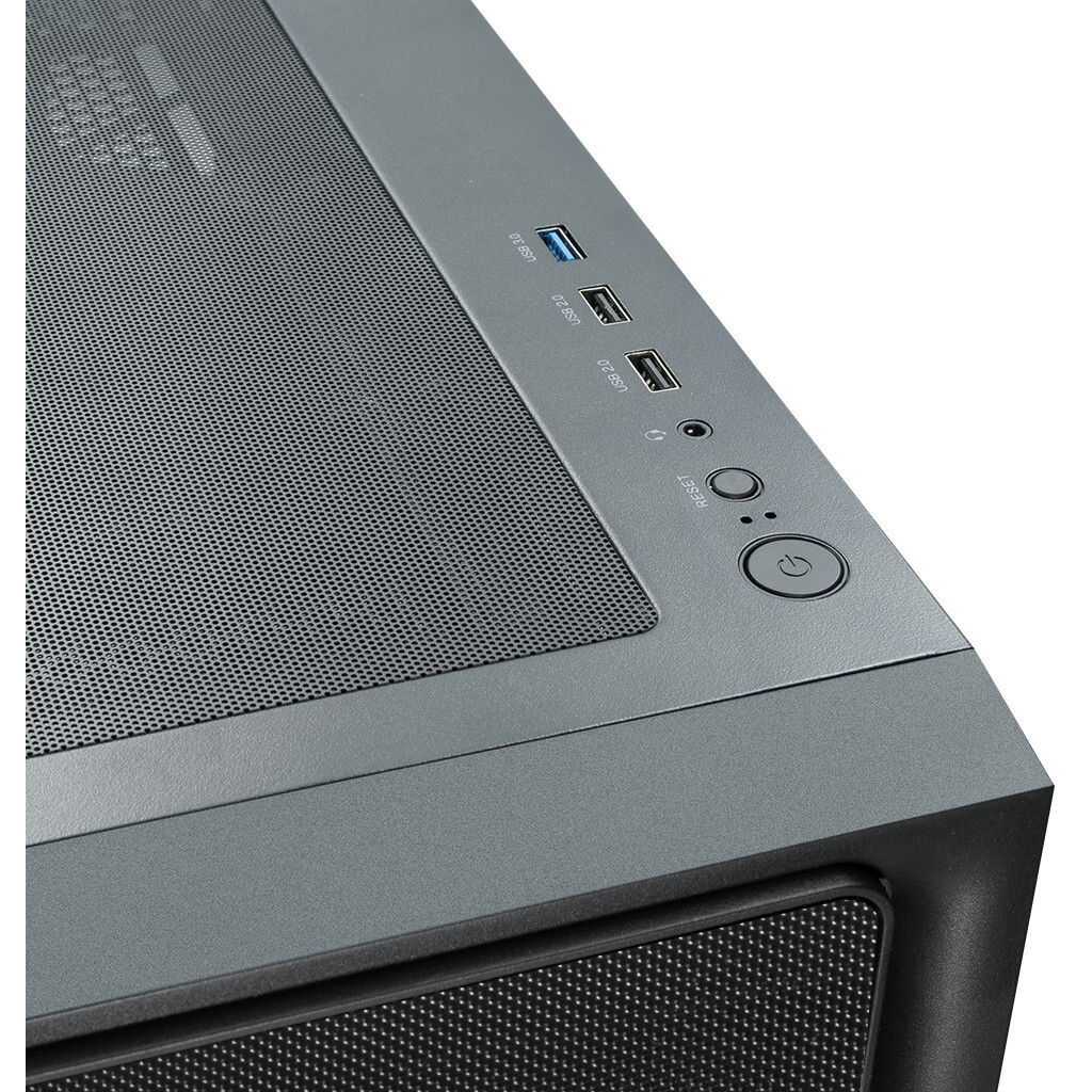 Корпус XASTRA A411M 4ARGB-FG Black - A411M-4FG12A - фото 10