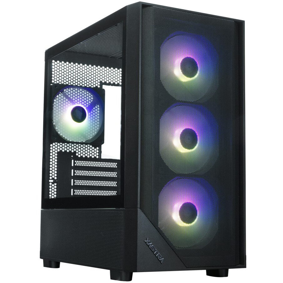 Корпус XASTRA A401M 4ARGB-V2 Black - A401M-4FC12A-V2