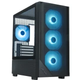 Корпус XASTRA A401M 4ARGB-V2 Black (A401M-4FC12A-V2)