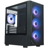 Корпус XASTRA A401M 4ARGB-V2 Black (A401M-4FC12A-V2)