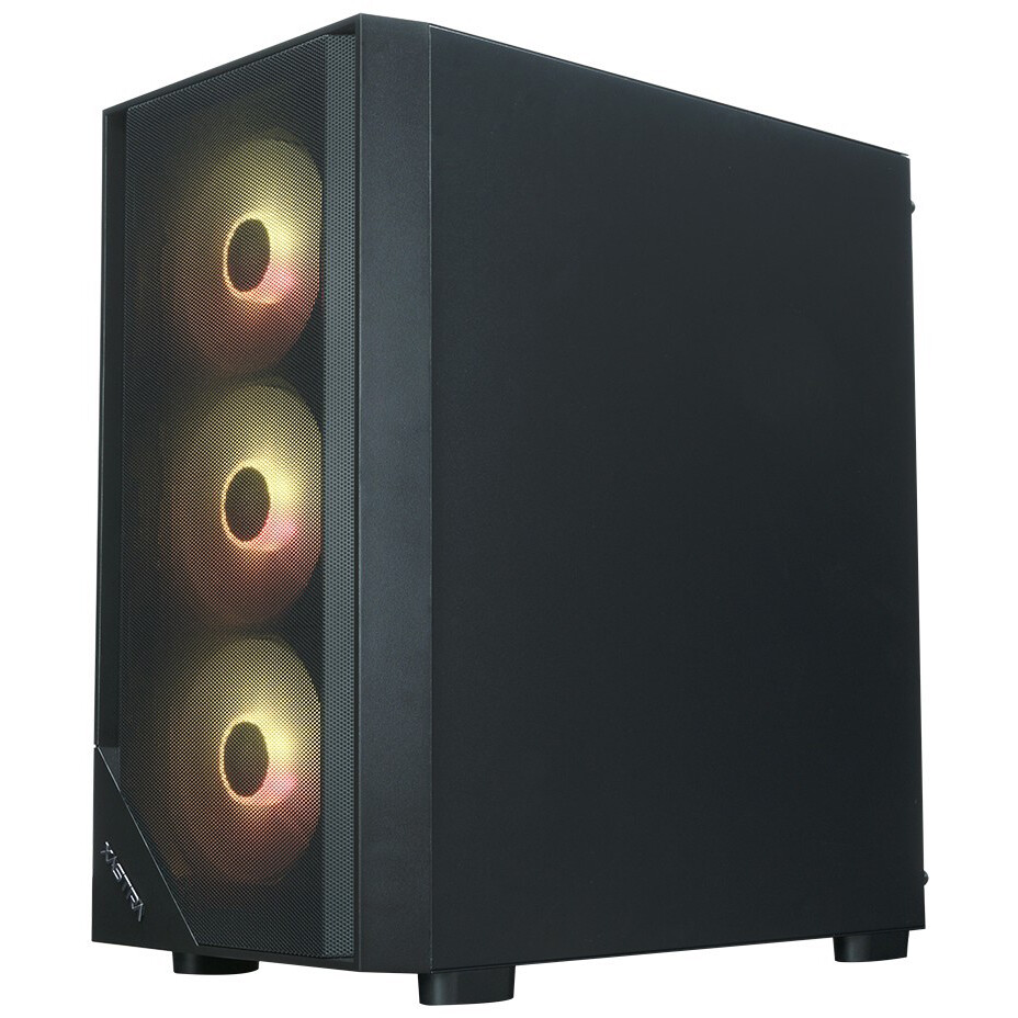 Корпус XASTRA A401M 4ARGB-V2 Black - A401M-4FC12A-V2 - фото 6