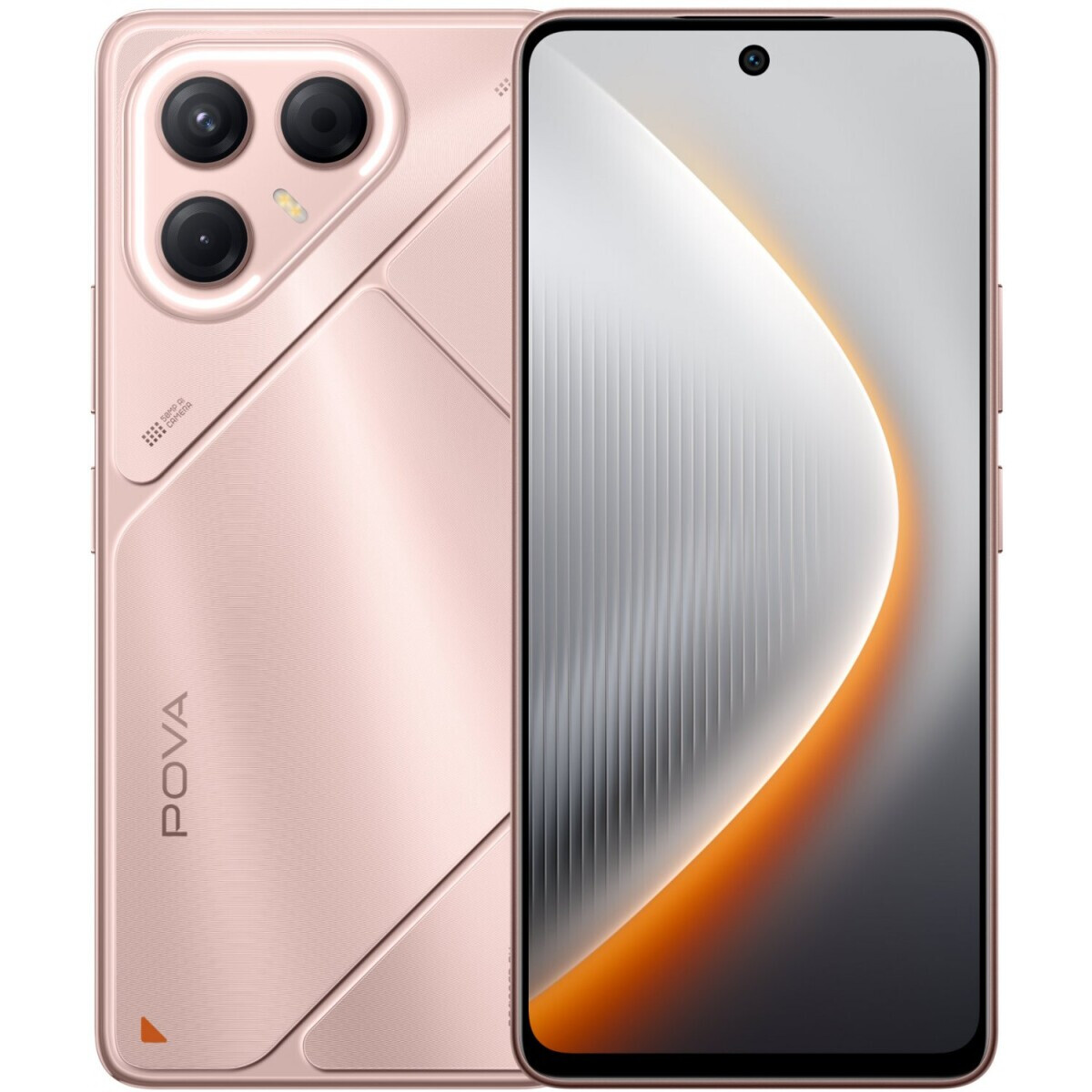 Смартфон TECNO Pova 7 5G 8/128GB Stardust Pink - LJ7 128+8 STARDUST PINK