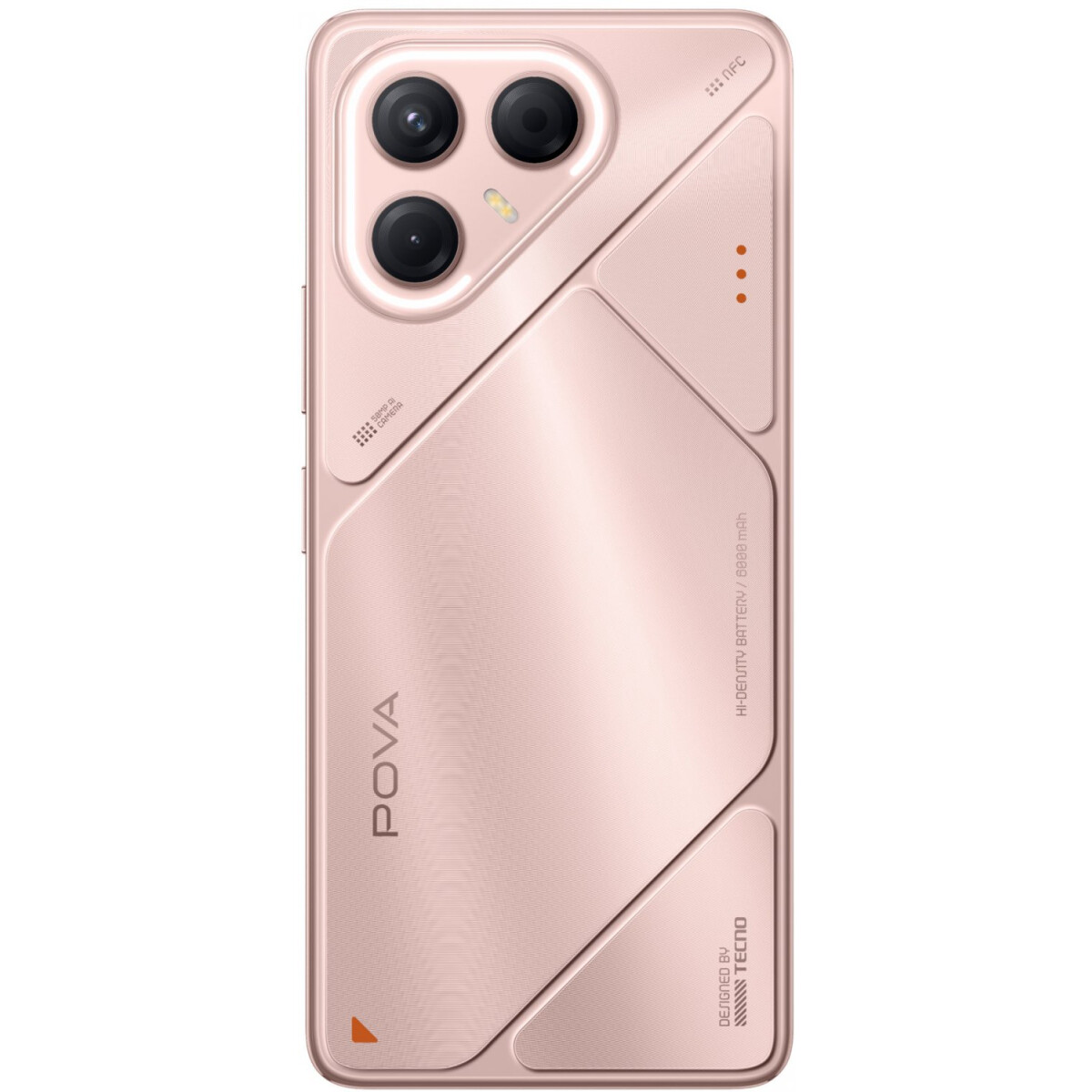 Смартфон TECNO Pova 7 5G 8/128GB Stardust Pink - LJ7 128+8 STARDUST PINK - фото 3
