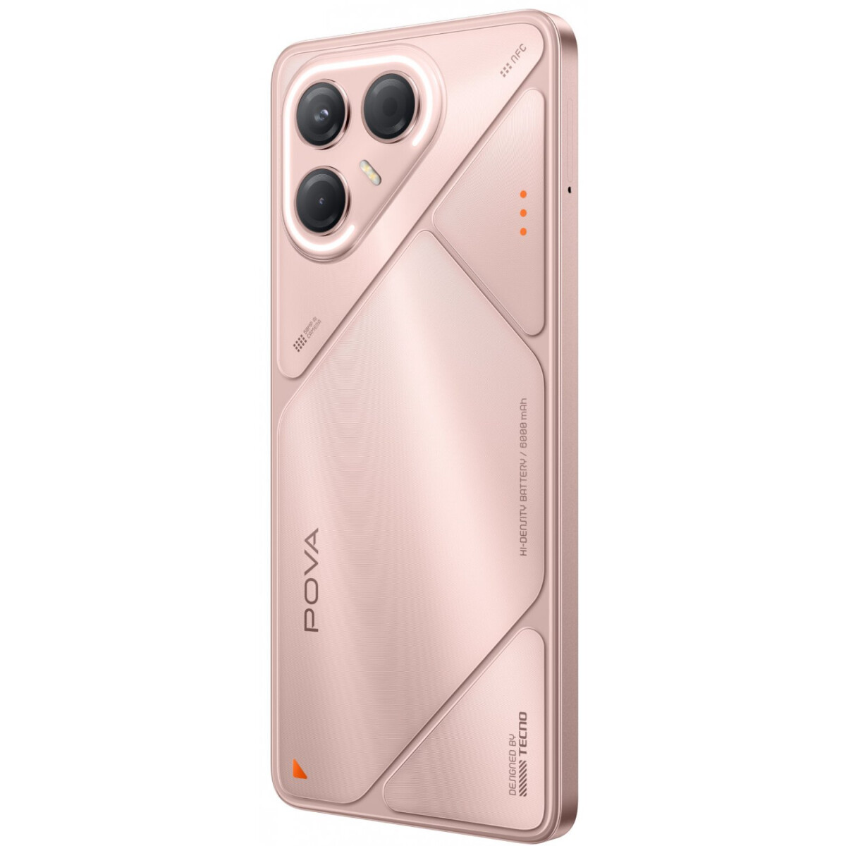 Смартфон TECNO Pova 7 5G 8/128GB Stardust Pink - LJ7 128+8 STARDUST PINK - фото 4