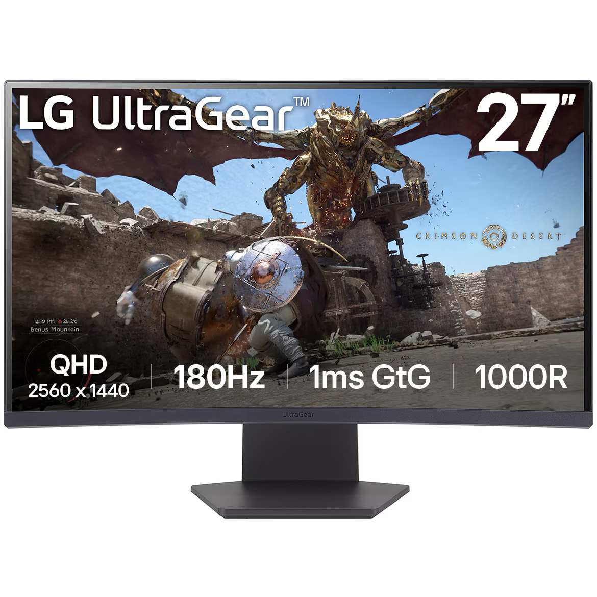 Монитор LG 27" 27GS60QC-B UltraGear