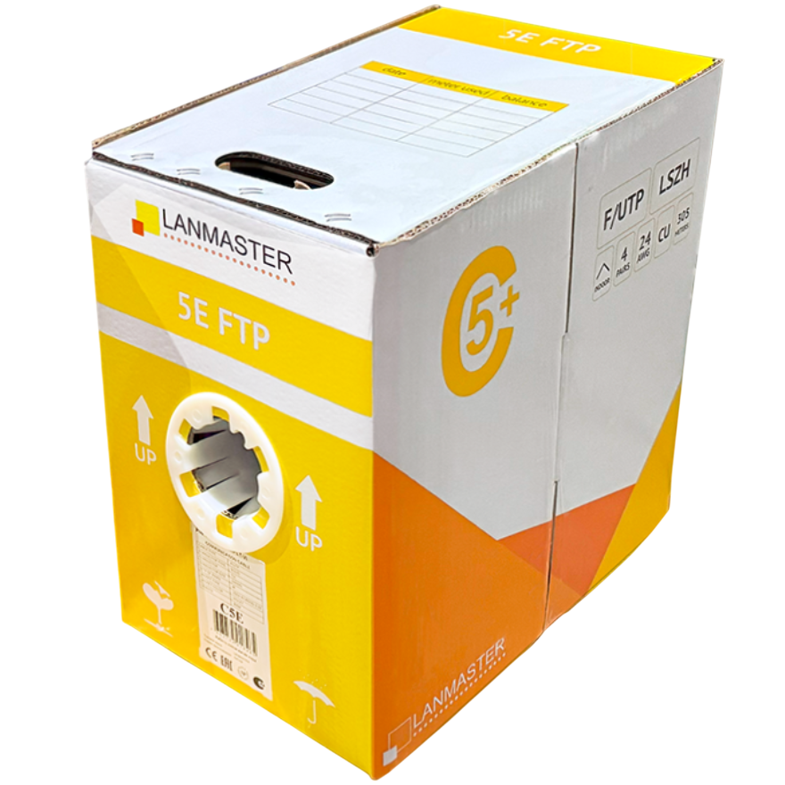 Бухта Lanmaster LAN-5EFTP-HFLT-OR, 305м